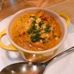 MUCCARINA, - 極上A5和牛のトリッパとギアラのサフラン煮込み