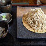 そばのさと - 普通のざるそばです。