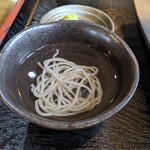 そばのさと - こちらも水そばで頂きます。