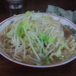 ラーメン二郎 - 小ラーメン/油少なめ/にんにく