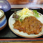 あかり食堂 - とんかつ定食500円
