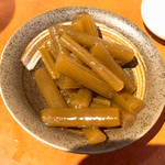 鳥もと - 自家製きゃらぶき300円