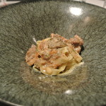 リストランテ カノフィーロ - 金華豚のラグーとジロール茸のソース　タリアテッレ