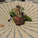 リストランテ カノフィーロ - アイルランド産ヘアフォード種　牛サーロインのグリーリア