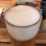 Radeberger Spezialausschank - ビールの泡♪