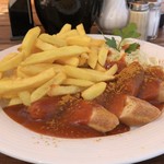 Radeberger Spezialausschank - Currywurst(別アングル)♪