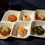 前菜の盛り合わせ