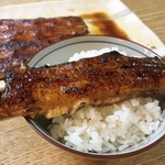 かぶと - 白飯に載せて