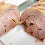 野菜みそラーメン 鬼首 - カットします