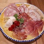 ピッツェリアベアトリーチェ - 生ハムとモッツァレラチーズ。種類豊富
