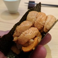 鮨よしかわ 恵比寿 - 雲丹