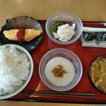 盛岡月が丘食堂 - 朝食セット（４００円）