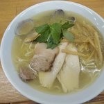 麺屋十郎兵衛 - ３種の貝だし特製塩らあめん