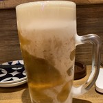 Shin kei - 冷えた特大生ビール