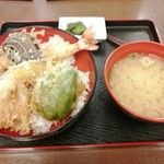 門前 とらや - 天丼　1150円