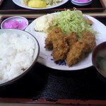Konami Shiyokudou - カキフライ定食