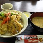 Shikina - ひこね丼（ひこ天丼）６８０円