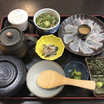 食処はる 澤の家 糸島店 - 鯛茶漬定食@1080