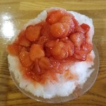 北斎茶房 - 生熟かき氷 生苺