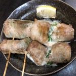 大串 - ピーマンチーズ肉巻き。
                                1番オススメです。