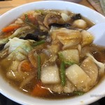 三秀  - 半五目ラーメン￥500