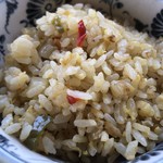 カフェアンドショップ ロータスランド - 2019/09/07
      今週のおまかせセット 550円
      〈野菜たっぷり塩ラーメン〉
      ･自家製中華麺の、野菜たっぷり塩ラーメン（手作り麻辣醤添え）
      ･チャーハン
      ･スイカ（農薬、化学肥料不使用）