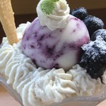 カフェアンドショップ ロータスランド - 2019/09/07
      ミニブルーベリーパフェ 380円
