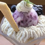 カフェアンドショップ ロータスランド - 2019/09/07
      ミニブルーベリーパフェ 380円