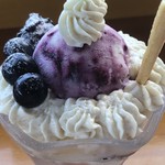 カフェアンドショップ ロータスランド - 2019/09/07
      ミニブルーベリーパフェ 380円