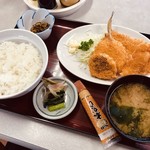 名立食堂 - 魚フライ定食