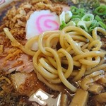 サバ6製麺所 - 中華そば麺アップ