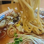 サバ6製麺所 - サバ醤油麺アップ