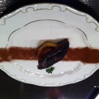 アズ フィノム - ココアパウダーでソテーしたフォアグラ