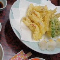 稚加榮 本店 - いかの活き作り⇒天ぷらに