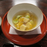 栗、新銀杏、菊の花