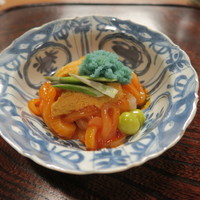 なる屋 - 剣先烏賊、牡丹海老、雲丹