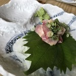 ろばたやき山ろく - 砂とろの刺身