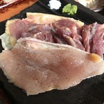 ろばたやき山ろく - 地鶏塩焼き