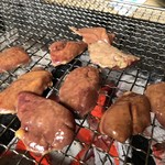 ろばたやき山ろく - レバー焼きやき〜