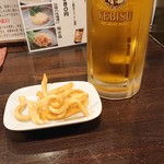 金豚雲 - この揚げうどんが曲者(笑)  旨味がニンニク～♪