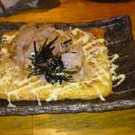 かしわ家 - とろろ玉子焼き