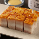 Fuku Zen Toku Honko Mmei Sai - 豚バラ肉の焼き物