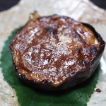 山ごぼう - ナス田楽味噌