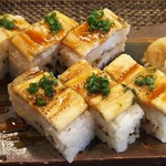 玄海鮨 - アナゴの押し寿司  ８００円