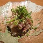 梅月 - 鯵のなめろう