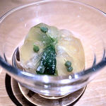 みこころや - 鱧とオクラの煮こごり