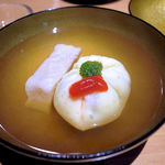 みこころや - 鱧のしんじょうと生麩のお椀