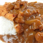 青森県立中央病院 外来食堂 - カツに掛かっているのが好み。