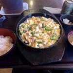 Yakitori Doujou - ゴーヤチャンプル定食600円