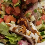 麺屋 六感堂 - 六感堂式 鰹の冷やし中華＋鰹のたたき増し